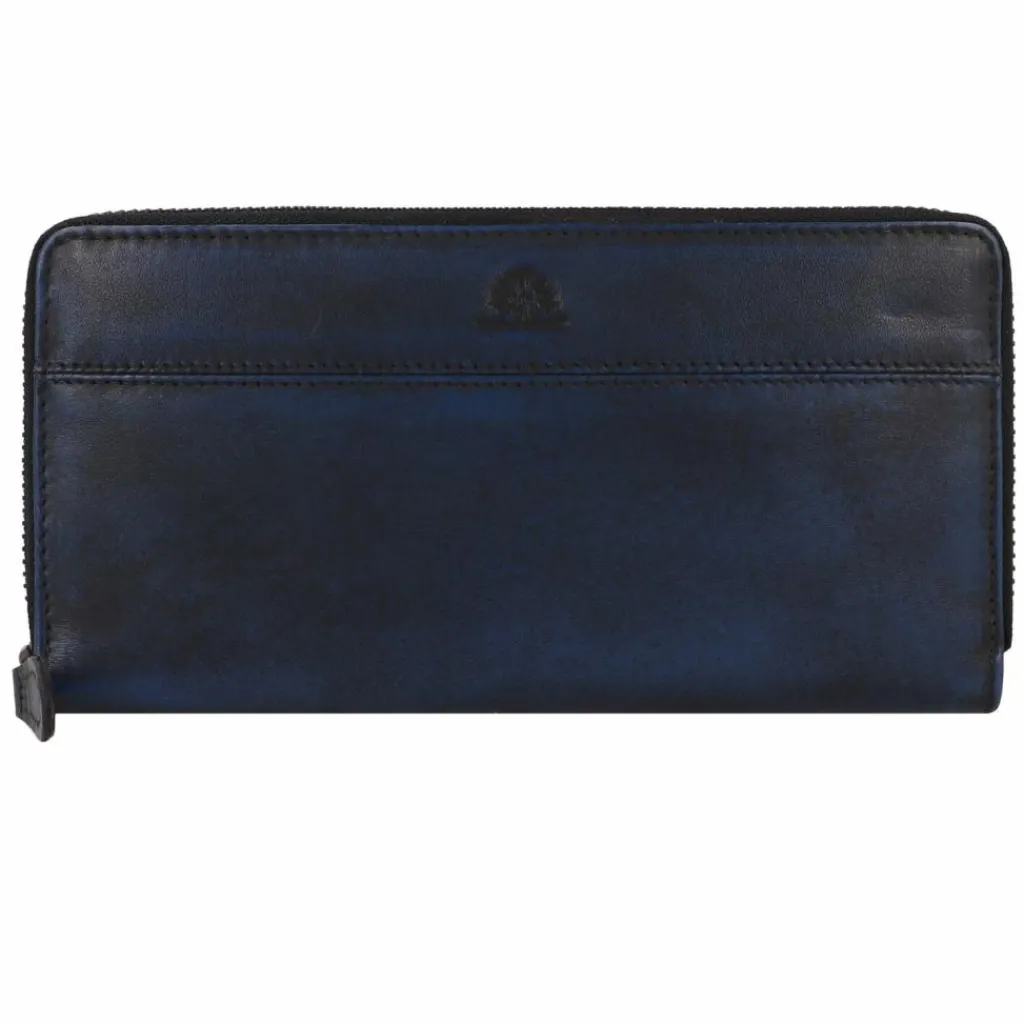 Damen Greenburry Destressed Geldbörse RFID Schutz Leder 19 cm