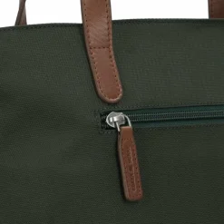 Greenburry Shopper|Schultertaschen<Diana Shopper Tasche 40 cm grün