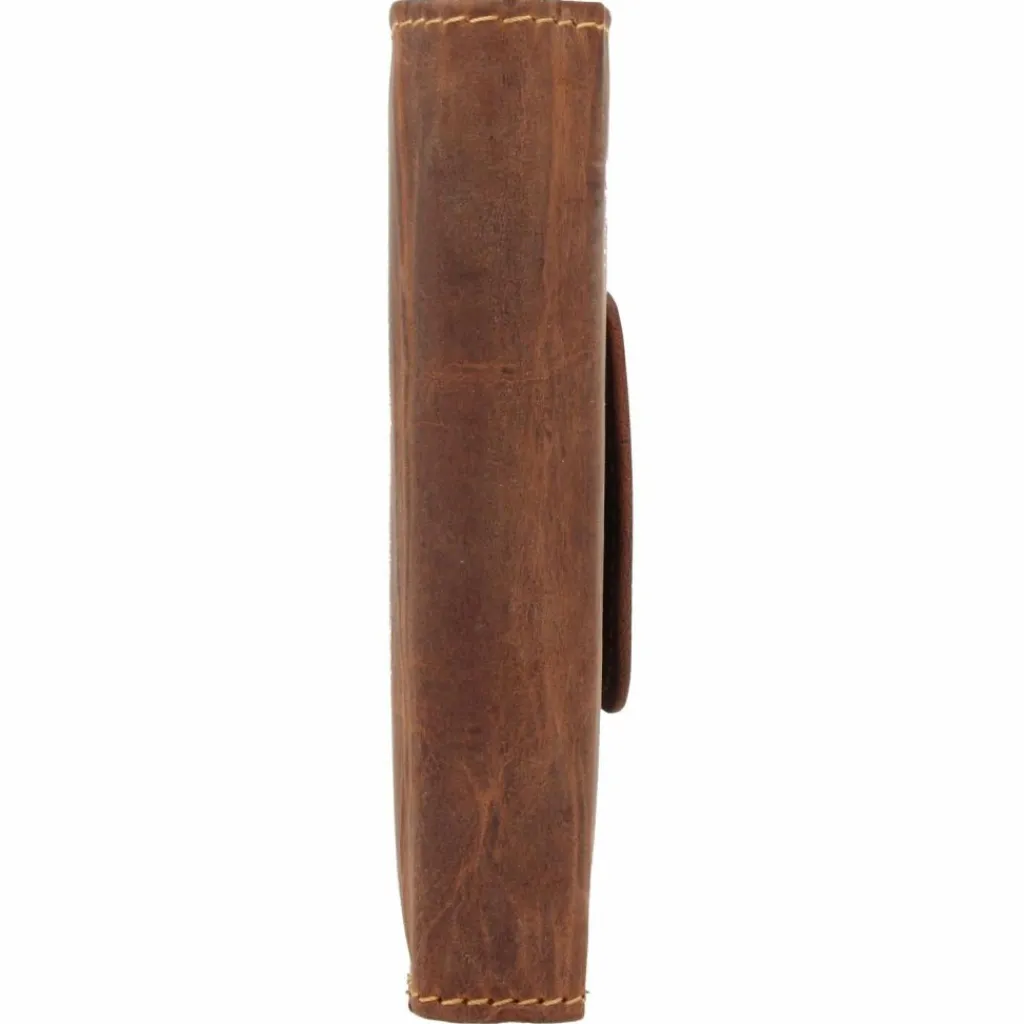 New Greenburry Geldbörse Leder 9 cm braun