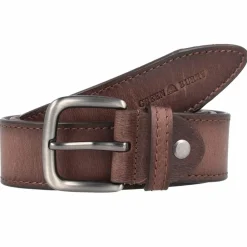 Greenburry Herrengürtel<Gürtel Leder braun