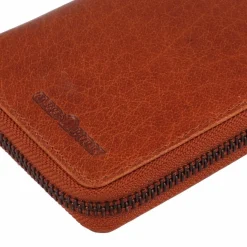 Greenburry Damengeldbörsen Querformat<House of Norway Geldbörse RFID Schutz Leder 10.5 cm natur