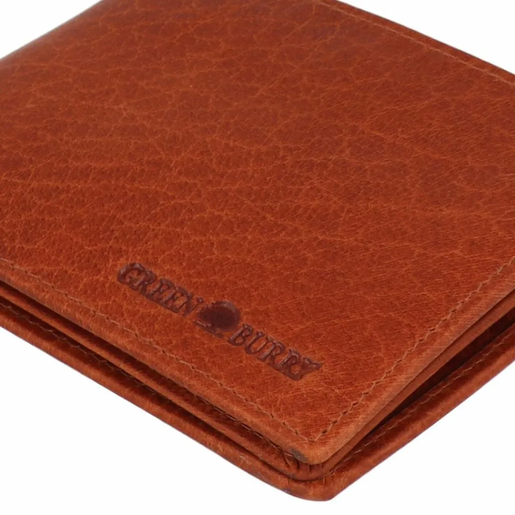 Herren Greenburry House of Norway Geldbörse RFID Schutz Leder 12 cm