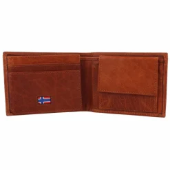 Discount Greenburry House of Norway Geldbörse RFID Schutz Leder 11.5 cm natur