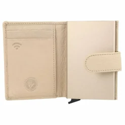 Online Greenburry Kings Nappa Geldbörse Leder 7.5 cm cream