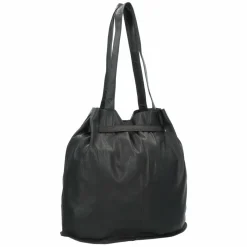 Greenburry Beuteltaschen|Schultertaschen<Nappa Beuteltasche Leder 37 cm black