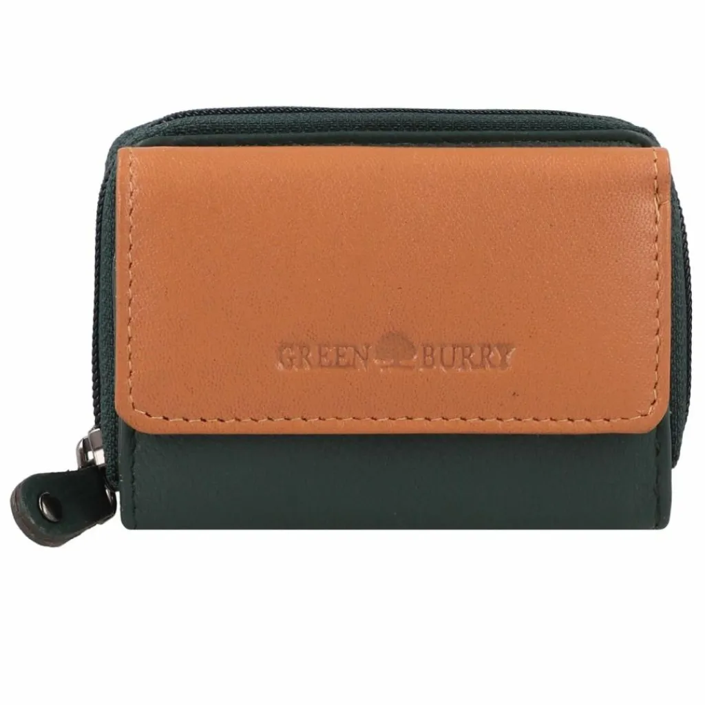 Damen Greenburry Nappa Geldbörse RFID Schutz Leder 11 cm