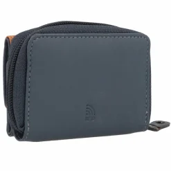 Greenburry Damengeldbörsen Querformat<Nappa Geldbörse RFID Schutz Leder 11 cm grey-tan