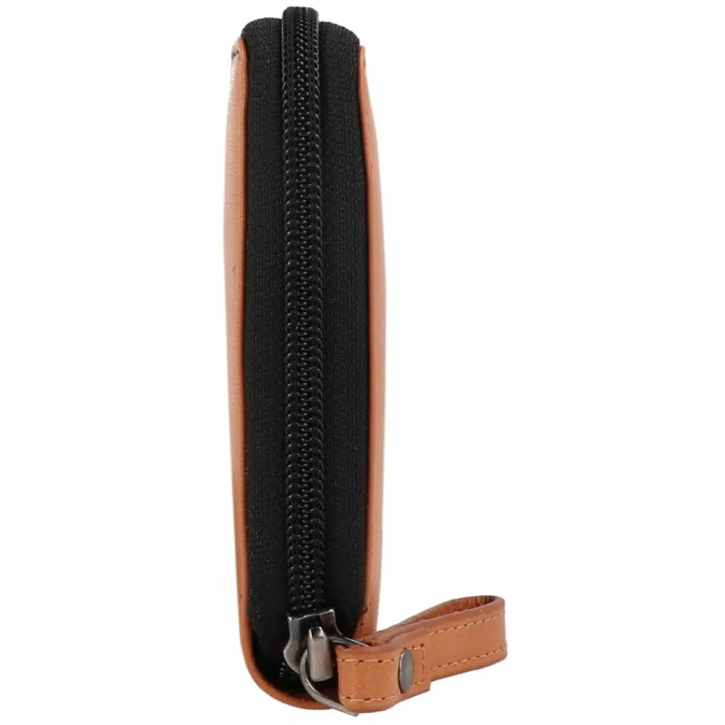 Best Greenburry Nappa Geldbörse RFID Schutz Leder 19.5 cm black-tan