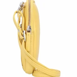 Greenburry Umhängetaschen<Nappa Handytasche Leder 10,5 cm yellow