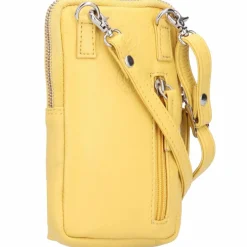 Greenburry Umhängetaschen<Nappa Handytasche Leder 10,5 cm yellow