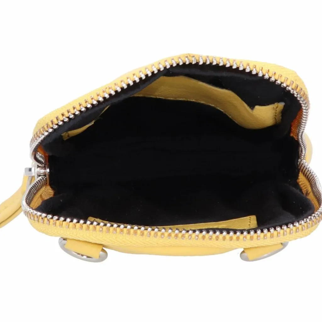 Greenburry Umhängetaschen<Nappa Handytasche Leder 10,5 cm yellow