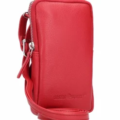 Discount Greenburry Nappa Handytasche Leder 10,5 cm red