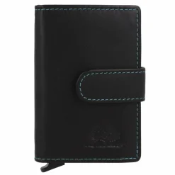 Greenburry Nappa Kreditkartenetui RFID Schutz Leder 7 cm