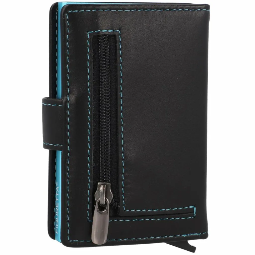 Greenburry Nappa Kreditkartenetui RFID Schutz Leder 7 cm