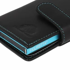 Greenburry Nappa Kreditkartenetui RFID Schutz Leder 7 cm