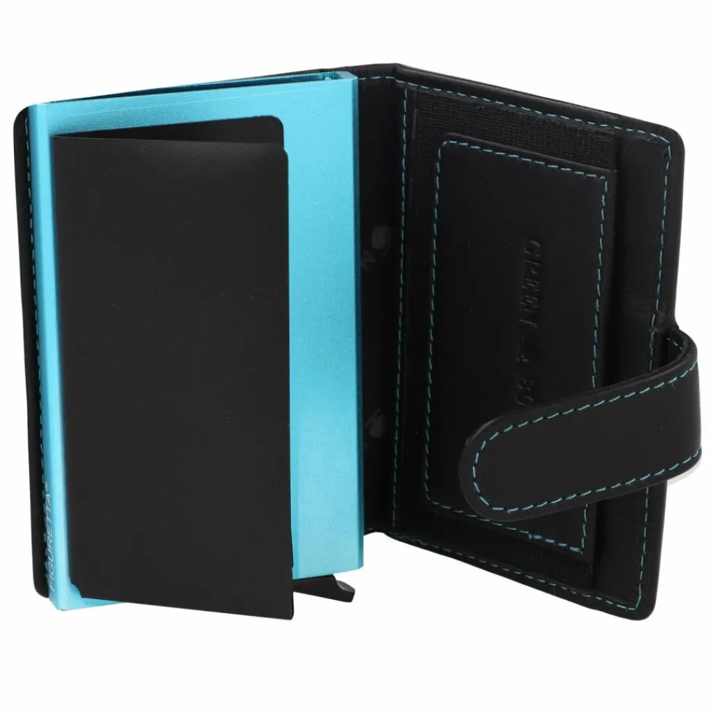 Greenburry Nappa Kreditkartenetui RFID Schutz Leder 7 cm