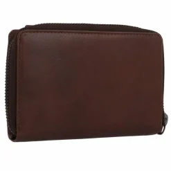 Hot Greenburry Newport Geldbörse RFID Schutz Leder 14 cm coffee