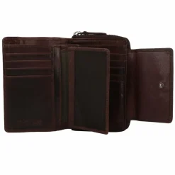Hot Greenburry Newport Geldbörse RFID Schutz Leder 14 cm coffee