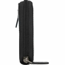 Greenburry Damengeldbörsen Querformat<Pure Geldbörse RFID Schutz Leder 19.5 cm black