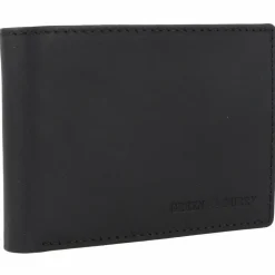 Greenburry Pure Geldbörse RFID Schutz Leder 12.5 cm black