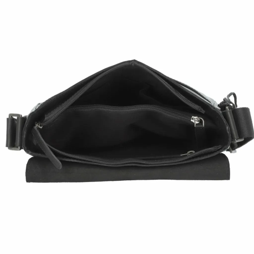 Best Greenburry Pure Umhängetasche Leder 26 cm black