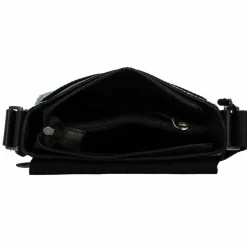 Clearance Greenburry Pure Umhängetasche Leder 20 cm black