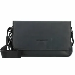 Online Greenburry Pure Umhängetasche Leder 23 cm black