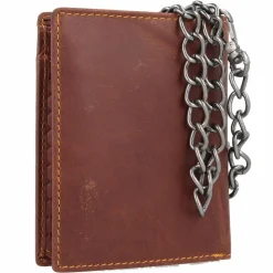 Discount Greenburry Racing Collection Richmond Geldbörse RFID Leder 10 cm braun