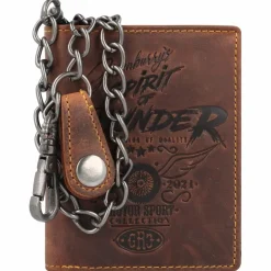 Herren Greenburry Racing Collection Memphis Geldbörse RFID Leder 10 cm