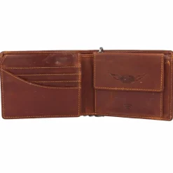 Herren Greenburry Racing Collection Daytona Geldbörse RFID Leder 12 cm