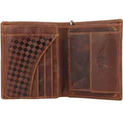 Herren Greenburry Racing Collection Nashville Geldbörse RFID Leder 10 cm