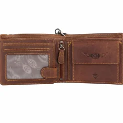 Herren Greenburry Racing Collection Dallas Geldbörse RFID Leder 12,5 cm