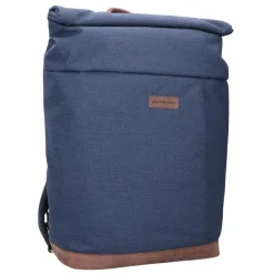 Sale Greenburry Recycled PET Canberra Rucksack 45 cm Laptopfach coral blue