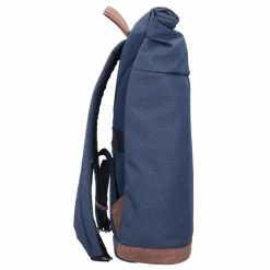 Sale Greenburry Recycled PET Canberra Rucksack 45 cm Laptopfach coral blue