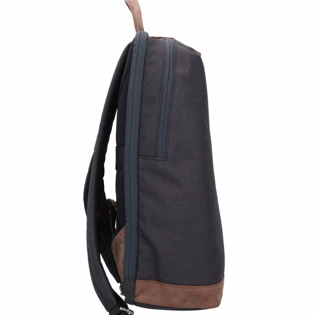 Greenburry Business-Rucksäcke|Laptoptaschen<Recycled PET Derby Rucksack 43 cm Laptopfach black