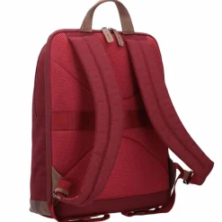 Greenburry Business-Rucksäcke|Laptoptaschen<Recycled PET Derby Rucksack 43 cm Laptopfach derby red