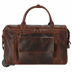 Greenburry Rugged 2 Rollen Reisetasche Leder 53 cm
