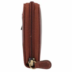 Greenburry Rugged Geldbörse RFID Schutz Leder 19 cm brown