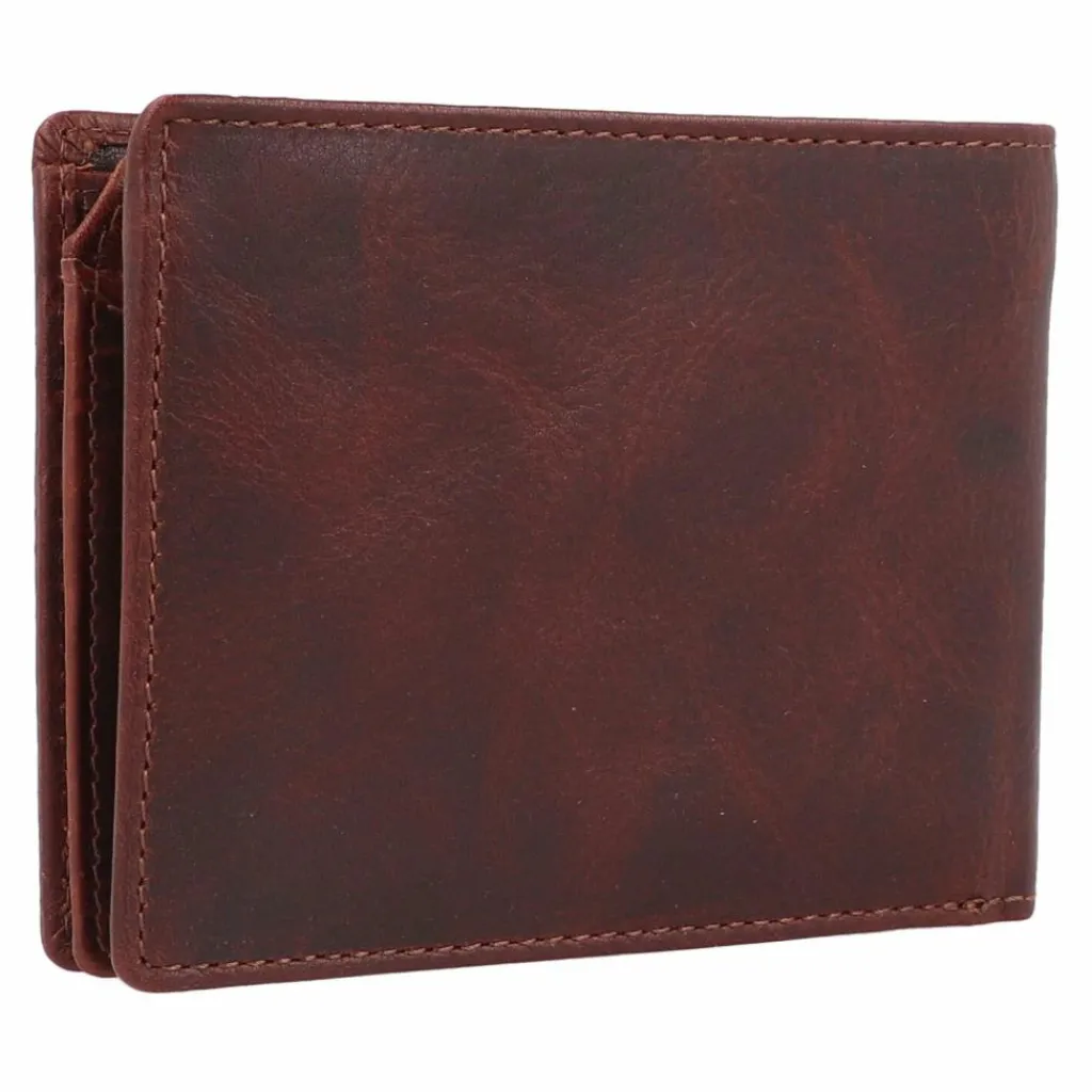 Best Greenburry Rugged Geldbörse RFID Schutz Leder 12.5 cm brown