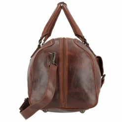 Greenburry Weekender|Reisetaschen Ohne Rollen<Rugged Weekender Reisetasche Leder 48 cm brown