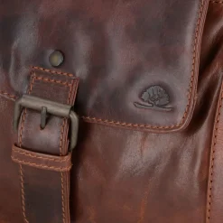 Greenburry Weekender|Reisetaschen Ohne Rollen<Rugged Weekender Reisetasche Leder 48 cm brown