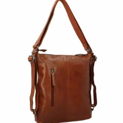 Greenburry Henkeltaschen|Schultertaschen<Schultertasche Leder 29,5 cm cognac