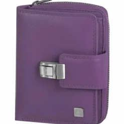 Greenburry Damengeldbörsen Hochformat<Spongy Geldbörse Leder 9,5 cm purple