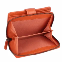 Sale Greenburry Spongy Geldbörse Leder 9 cm orange