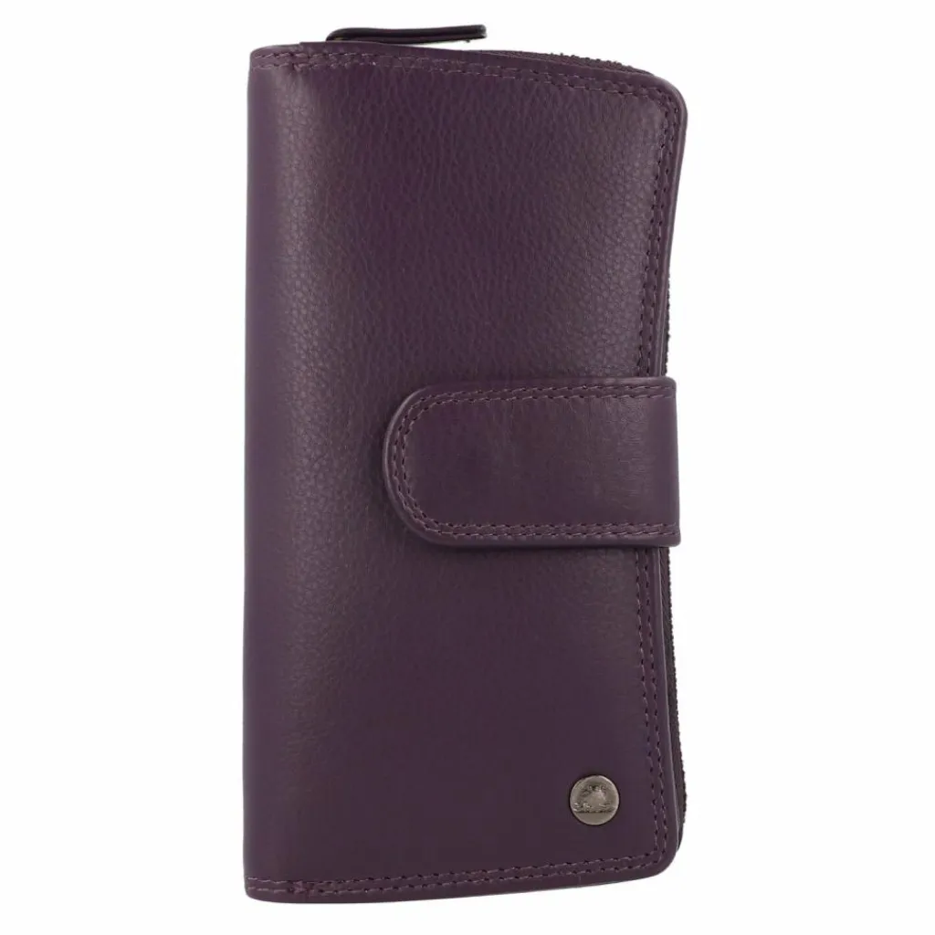 Sale Greenburry Spongy Geldbörse Leder 9,5 cm purple