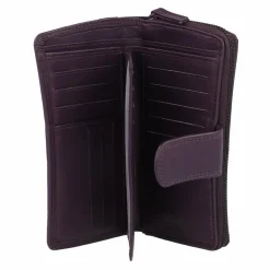 Sale Greenburry Spongy Geldbörse Leder 9,5 cm purple