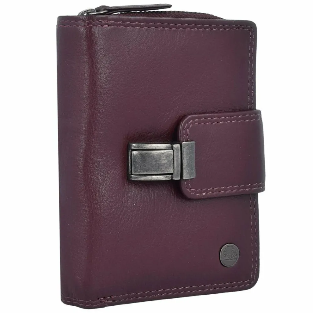 Hot Greenburry Spongy Geldbörse Leder 9 cm bordeaux