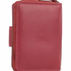 Greenburry Damengeldbörsen Hochformat<Spongy Geldbörse Leder 9,5 cm red