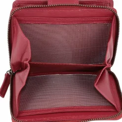Greenburry Damengeldbörsen Hochformat<Spongy Geldbörse Leder 9,5 cm red