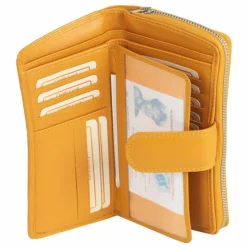 Damen Greenburry Spongy Geldbörse Leder 9,5 cm